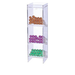 MarketLab 3-Compartment Vertical Tube Organizer MarketLab 3-Compartment Vertical Tube Organizer • 4.5"W x 5.25"D x 16"H ,1 Each - Axiom Medical Supplies