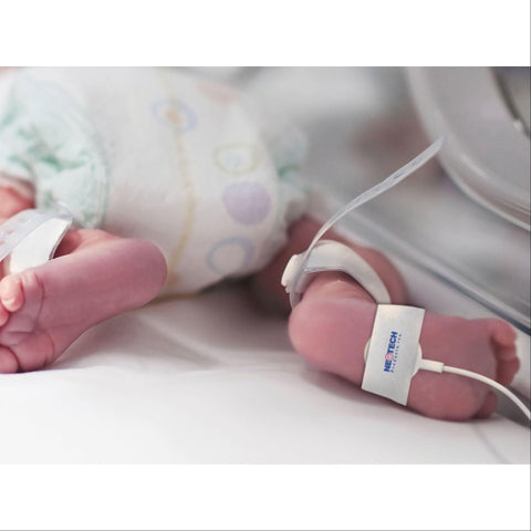 NeoPulse Disposable Pulse Oximeter Wrap Small • 3"W x 0.75"L ,100 per Paxk - Axiom Medical Supplies