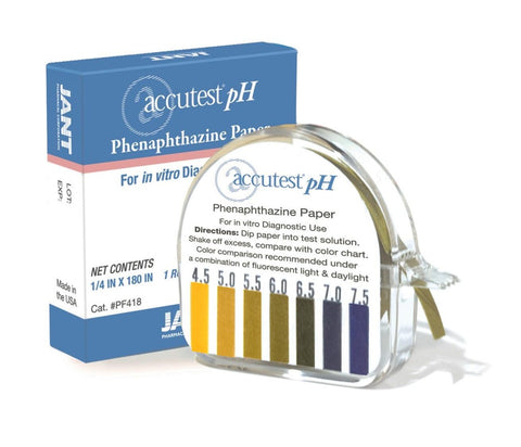 ACCUTEST Nitrazine pH Phenaphthazine Paper - Axiom Medical Supplies