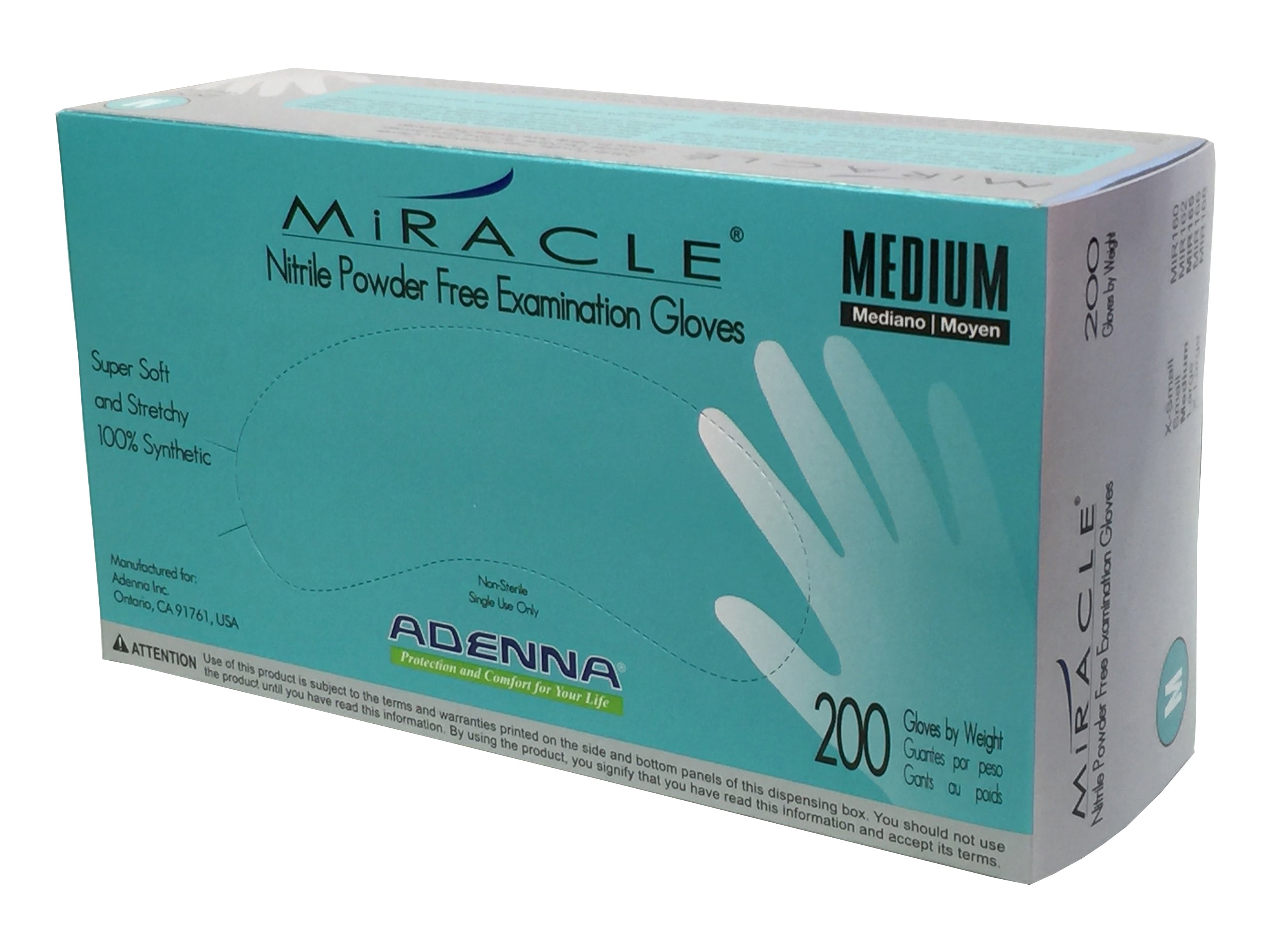 Nitrile Powder Free Exam Gloves AM-BRG-011M