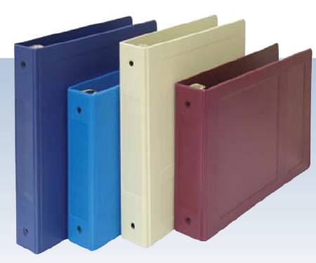 Omnimed Binder 3 Ring Mauve 300 Sheets Side Opening