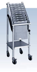 Omnimed Wheeled Chart Carriers Omnimed Beam® Aluminum 13 X 13 X 37 Inch