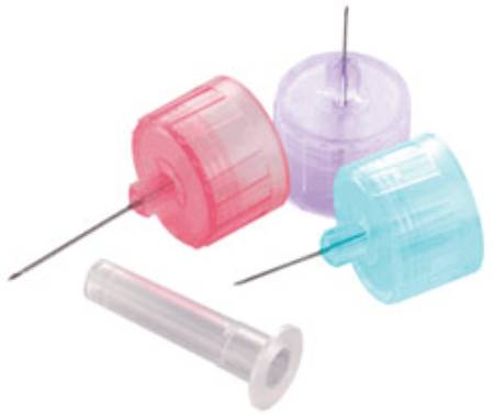 Owen Mumford Insulin Pen Needle Unifine® Pentips® 31 Gauge 1/4 Inch Length Without Safety