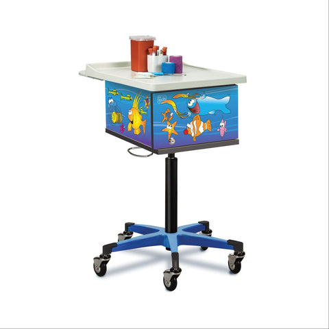 Ocean Commotion Pediatric Phlebotomy Cart Ocean Commotion ,1 Each - Axiom Medical Supplies