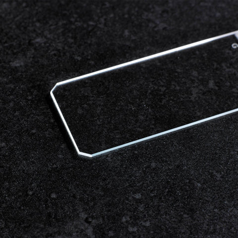 One-Side Frost Premium Slides with Clipped Corners and Beveled Edges Clipped Corners and Beveled Edges ,1440 Per Pack - Axiom Medical Supplies