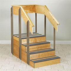 One-Sided Physical Therapy Staircase One-Sided Physical Therapy Staircase 36" Width ,1 Each - Axiom Medical Supplies