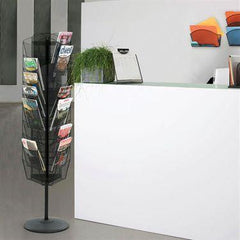 Onyx Magazine Stand Onyx Rotating Mesh Magazine Stand ,1 Each - Axiom Medical Supplies