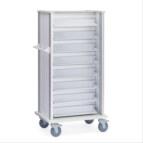 Open Suture Carts Open Suture Cart • 30.625"W x 21.125"D x 57.625"H ,1 Each - Axiom Medical Supplies