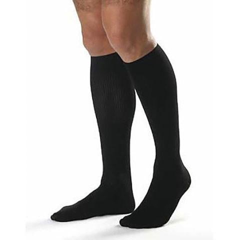 BSN Medical Compression Stocking JOBST® Relief® Knee High Large Black Closed Toe - M-815859-2079 - Pair