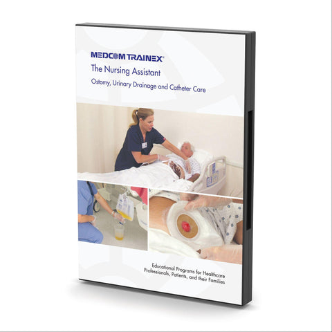 Ostomy Urinary Drainage Catheter Care The Nursing Assistant: Ostomy, Urinary Drainage and Catheter Care DVD ,1 Each - Axiom Medical Supplies