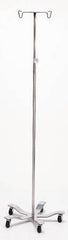 Pedigo Products IV Stand 4-Hook 5 Legs with 2 Inch Swivel Casters, 21 or 21-1/2 Inch Base Diameter - M-467635-4692 - Each