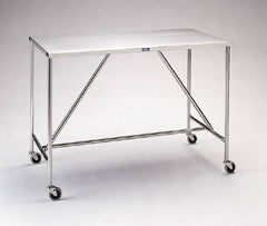 Pedigo Products Instrument Table 48 X 24 X 34 Inch Stainless Steel Without Shelves
