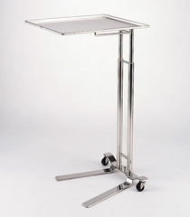 Pedigo Products Mayo Instrument Stand Pedigo® 50 lbs. Tray U-Shaped Base 36 - 62 Inch 12-5/8 X 19-1/8 Inch - M-543214-1256 - Each