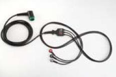 The Palm Tree Group ECG Patient Cable Lifepak® 3 Lead, 3 Wire, RA Connector Lifepak 12 Defibrillator / Monitor
