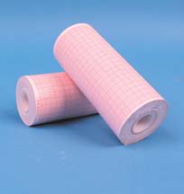 The Palm Tree Group Diagnostic Recording Paper Thermal Paper 100 mm X 22 Meter Roll Blue Grid