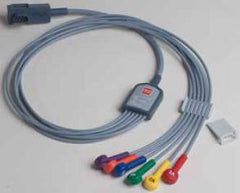 The Palm Tree Group ECG Cable AHA, 12 Lead, 6 Wire Precordical Attachment For Lifepak 12 Defibrillator / Monitor