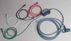The Palm Tree Group ECG Cable 5 Foot, AHA, 12 Lead, 4 Wire Limb Lead For Lifepak 12 Defibrillator / Monitor