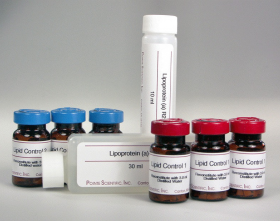 Pointe Scientific Caridac / Lipids / General Chemistry Test Control Set Lipid Level 1, 2 6 X 3 mL - M-894413-3036 | Each