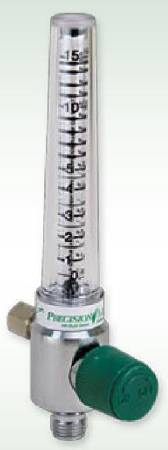 Precision Medical Air Flowmeter 0 - 70 LPM Ohmeda Adapter