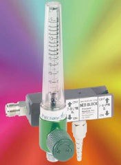 Precision Medical Oxygen Flowmeter 8 - 9 LPM Chemetron Adapter