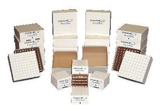 VWR International Cardboard Cell Divider 1-1/4 X 4-17/20 X 4-17/20 Inch, 0.5 Inch Cell Dimension, 100-Place - M-994600-961 - Pack of 12