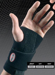 Professional Products Wrist Brace eZY WRAP® Jonah™ Wraparound Neoprene Left Hand Black One Size Fits Most
