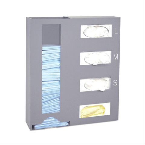 Painted Steel Isolation Station Painted Steel Isolation Station • 18"W x 4.25"D x 20.75"H ,1 Each - Axiom Medical Supplies