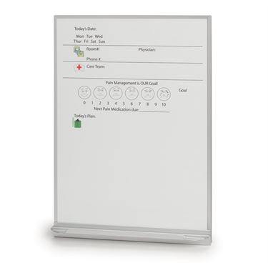 Patient Room Communication Boards Patient Room Dry-Erase Board • 18"W x 24"H ,1 Each - Axiom Medical Supplies