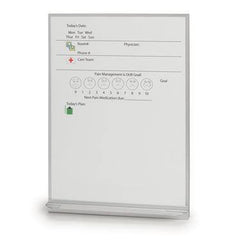 Patient Room Communication Boards Patient Room Dry-Erase Board • 18"W x 24"H ,1 Each - Axiom Medical Supplies