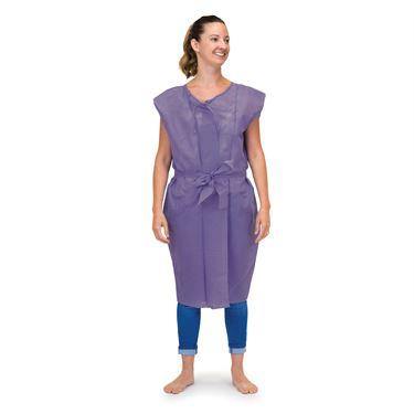 Patient Exam Gowns Universal Fit Patient Exam Gown ,10 / pk - Axiom Medical Supplies