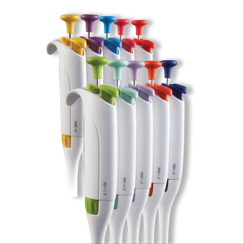 Pearl Adjustable Pipettes 0.5-10?l • Lt.Blue ,1 Each - Axiom Medical Supplies