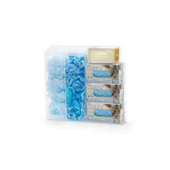MarketLab Frosted Acrylic Bulk PPE Dispenser Peripheral Protection Center • 22.5"W x 4.5"D x 20.625"H ,1 Each - Axiom Medical Supplies