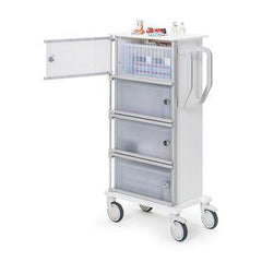 Insight Pharmacy Carts 4 Cabinet Doors • Key Locks ,1 Each - Axiom Medical Supplies