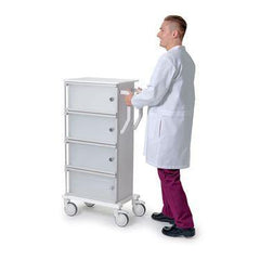 Insight Pharmacy Carts 4 Cabinet Doors • Key Locks ,1 Each - Axiom Medical Supplies