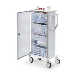 Insight Pharmacy Carts 4 Cabinet Doors • Key Locks ,1 Each - Axiom Medical Supplies