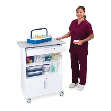Insight Phlebotomy Replenishment Stations Half Doors ,1 Each - Axiom Medical Supplies