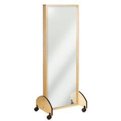 Physical Therapy Mobile Adult Mirror Physical Therapy Mobile Adult Mirror • 26.5"W x 72"H x 21"D ,1 Each - Axiom Medical Supplies