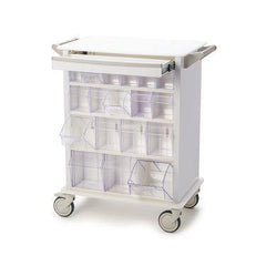Insight Pilot Tilt Bin Storage Cart Insight Pilot Tilt Bin Storage Cart • 19.375"W x 33.75"D x 39"H ,1 Each - Axiom Medical Supplies