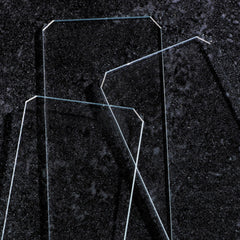 Plain Premium Slides with Clipped Corners and Beveled Edges Clipped Corners and Beveled Edges ,1440 Per Pack - Axiom Medical Supplies