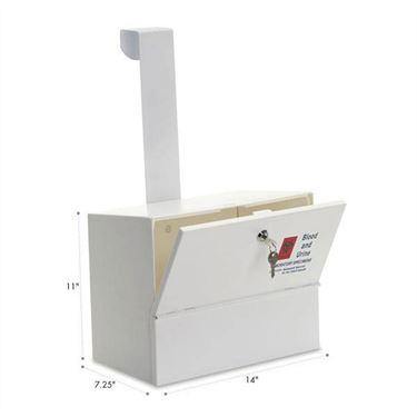 Plastic Drop Box 14"W x 7.25"D x 11"H ,1 Each - Axiom Medical Supplies