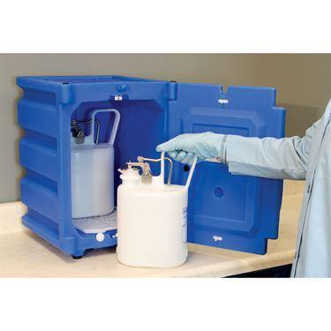 Polyethylene Counter Cabinet Polyethylene Counter Cabinet • 1 Door • 19.5"L x 14.25"W x 16.25"H ,1 Each - Axiom Medical Supplies