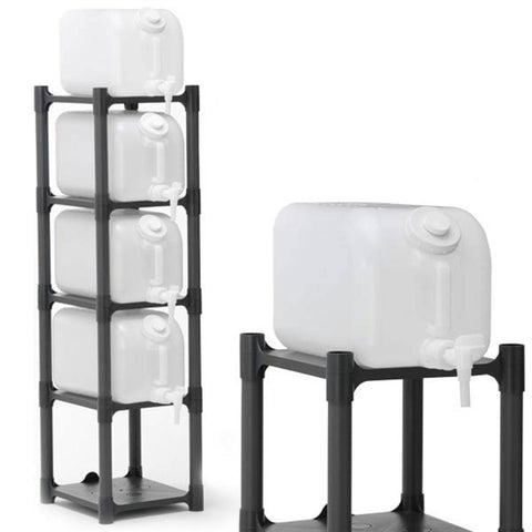 Polyethylene Jugs Dispensing Jug Rack for ML2545 • 15.25"W x 13.8"D x 60"H ,1 Each - Axiom Medical Supplies