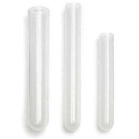 Polypropylene Color Tubes 13mm x 100mm • 8mL •Natural only ,1000 / pk - Axiom Medical Supplies