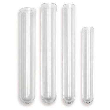 Polystyrene Color Tubes 13mm x 100mm • 8mL • Natural only ,1000 / pk - Axiom Medical Supplies