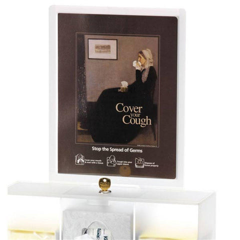 MarketLab PortraitSignHolder for Health&amp;HygieneCenter Portrait Sign Holder ,1 Each - Axiom Medical Supplies