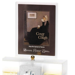 MarketLab PortraitSignHolder for Health&amp;HygieneCenter Portrait Sign Holder ,1 Each - Axiom Medical Supplies