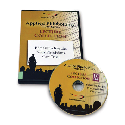 Potassium Results Your Physicians Can Trust DVD 4: Potassium Results Your Physicians Can Trust ,1 Each - Axiom Medical Supplies