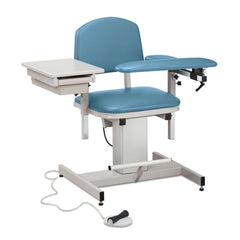 Power Blood Draw Chair with Side Drawer With Side Drawer • 32"W x 30"D x 36"H ,1 Each - Axiom Medical Supplies