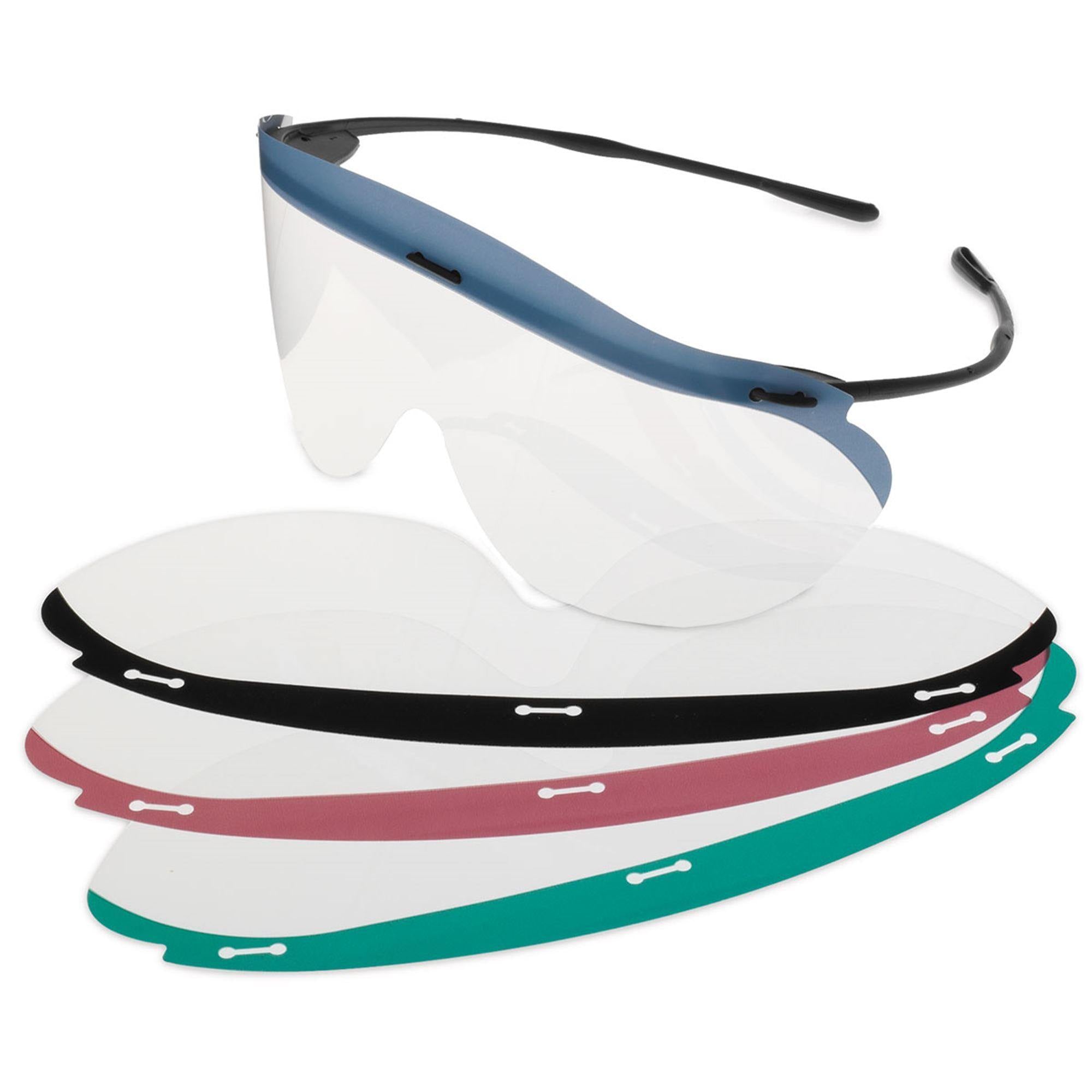 Pre-Assembled Eye Shields - Assorted Lens Colors Pre-Assembled • Assor ...