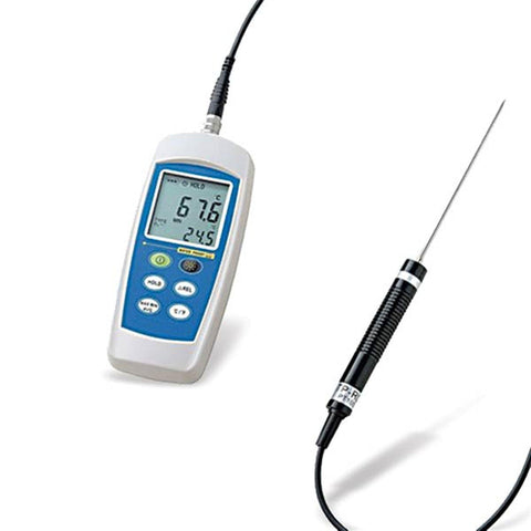 Precision PT100 Certified Digital Thermometer Precision PT100 Certified Digital Thermometer • 2.5"W x 1.25"D x 6"H ,1 Each - Axiom Medical Supplies